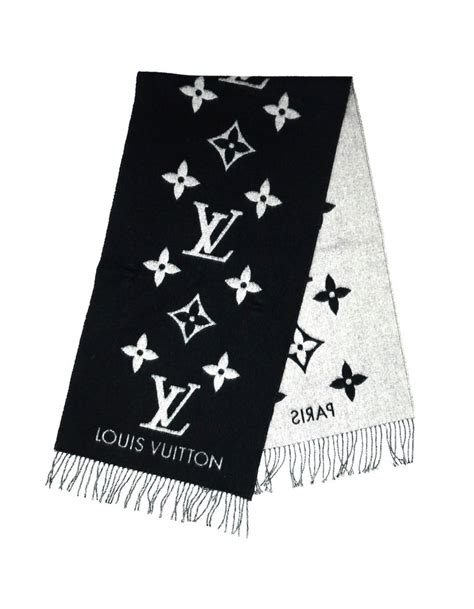 gray and black louis vuitton|louis vuitton gray scarf.